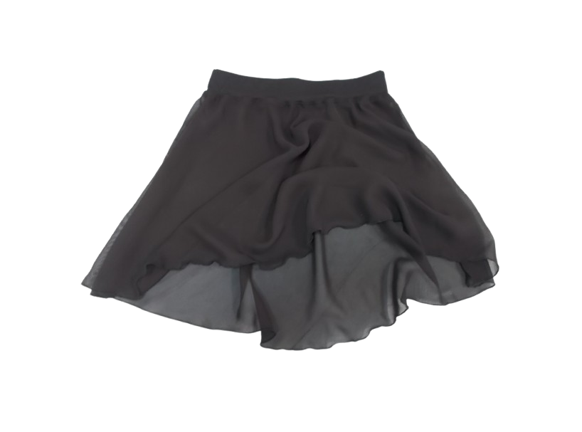 SZYFONOWA SPÓDNICZKA CZARNA rozmiary 158,164,170 PRODUKT POLSKI - PRODUCENT - obrazek 2