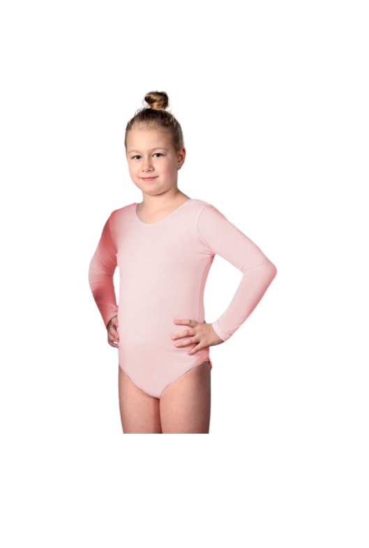 Body z długim rękawem RÓŻOWE rozmiary 158,164,170 PRODUKT POLSKI - PRODUCENT