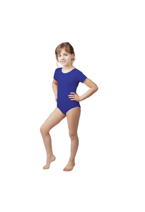 Body z krótkim rękawem CHABROWY rozmiary 104 do 152 PRODUKT POLSKI - PRODUCENT